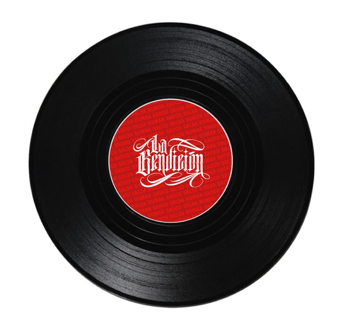 Set de 4 porta vasos - "La Bendición"