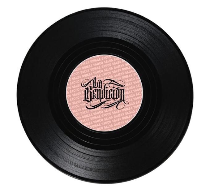 Set de 4 porta vasos - "La Bendición"